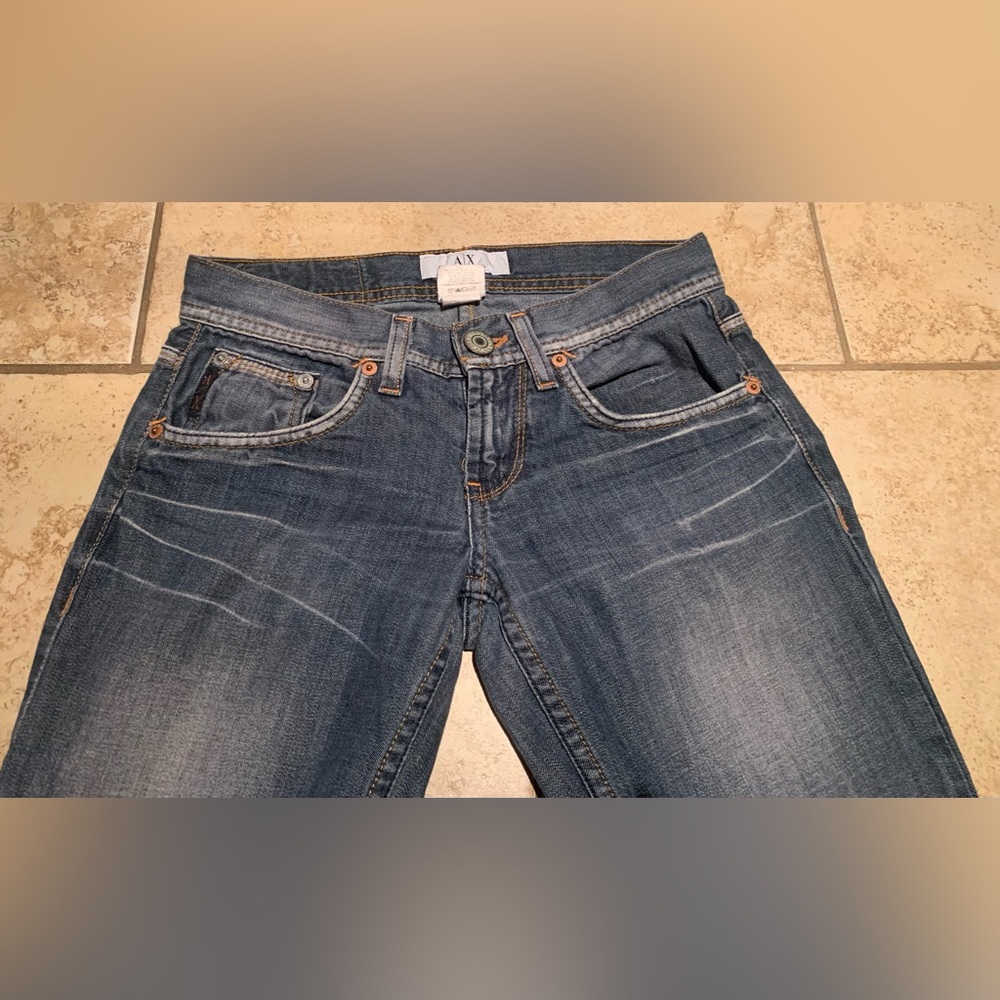 A/X Armani Exchange Denim Jeans, Size 0R - Picture 3 of 7